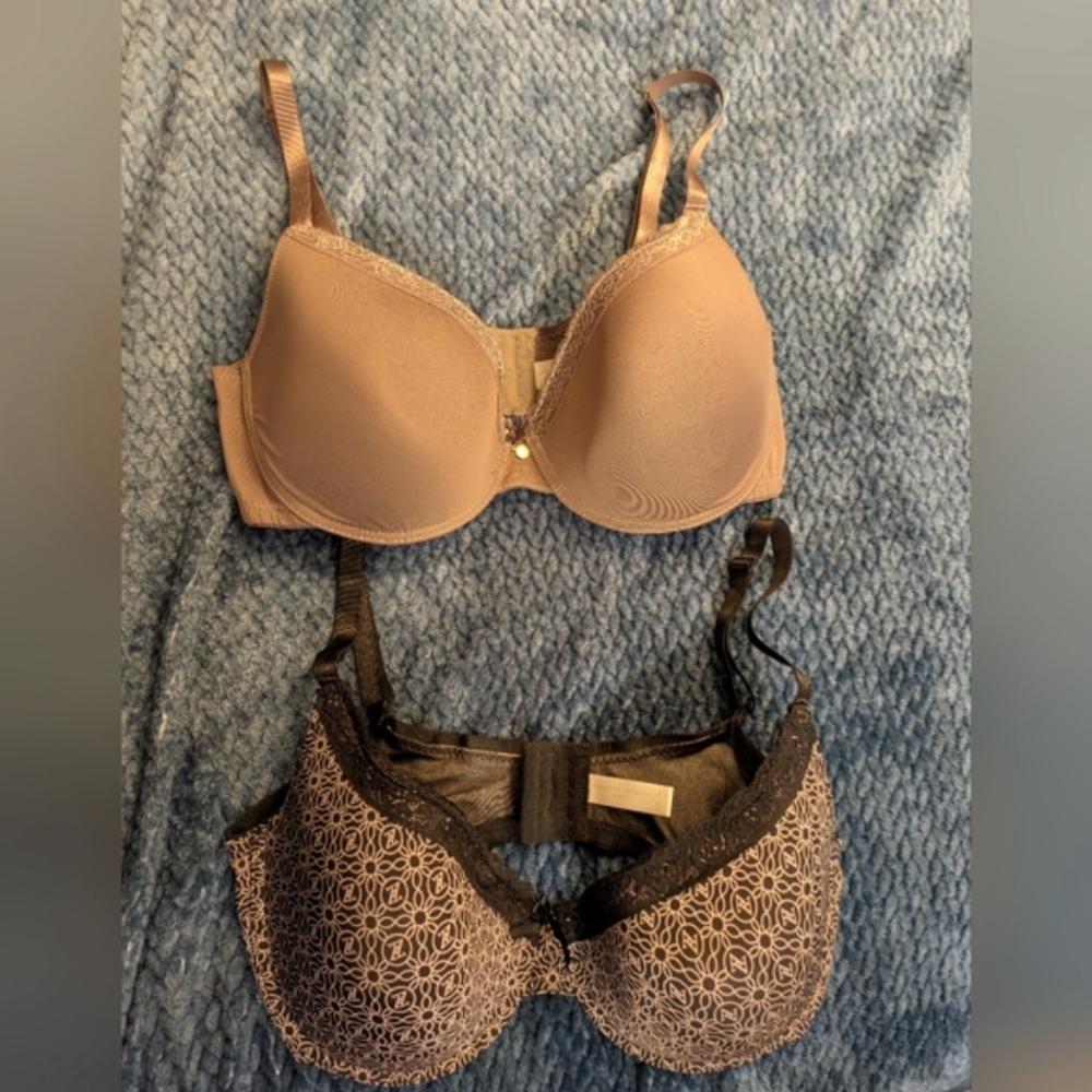 Adrienne Vittadini Studio 38D 2 Bra Set